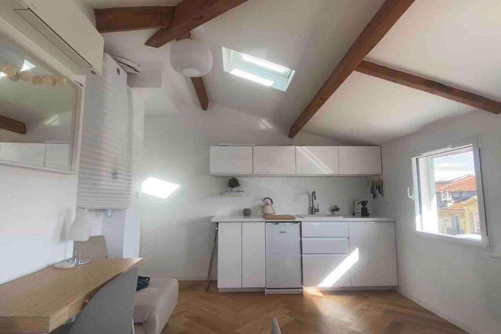 Heart Of Nice-Rooftop Seaside Studio Exterior foto
