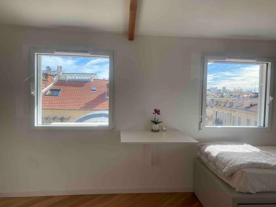 Heart Of Nice-Rooftop Seaside Studio Exterior foto