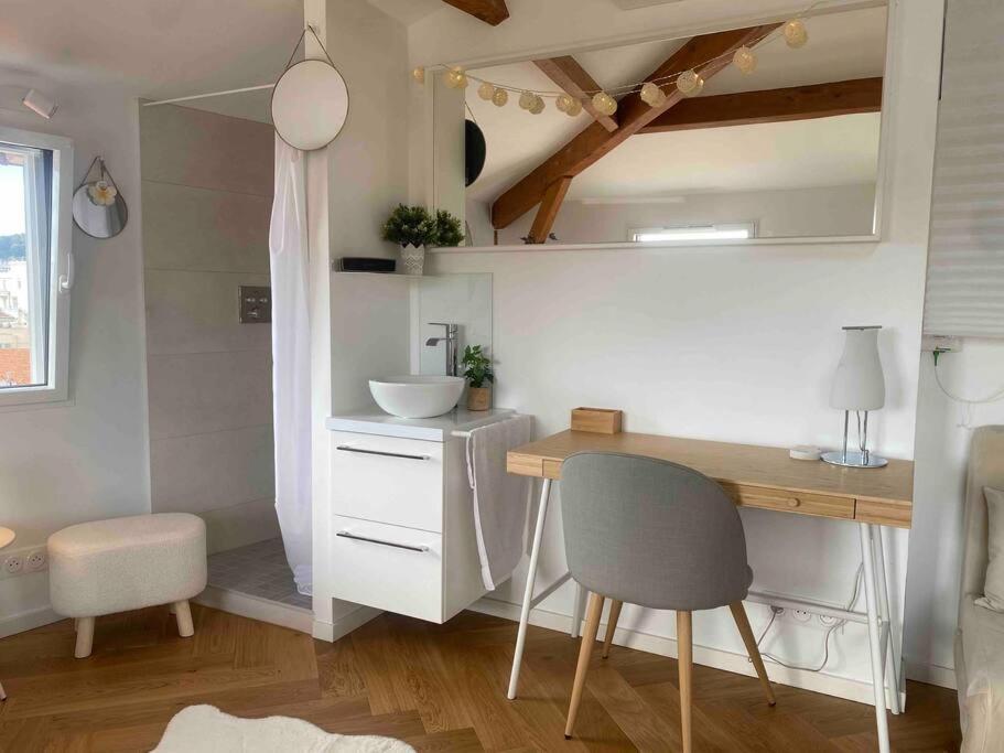 Heart Of Nice-Rooftop Seaside Studio Exterior foto
