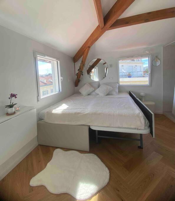 Heart Of Nice-Rooftop Seaside Studio Exterior foto